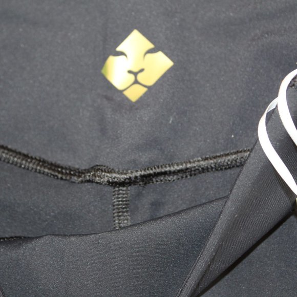 FIERCE + REGAL THE ZIPPERED LEGGING BLACK 6 $160 - Picture 6 of 7